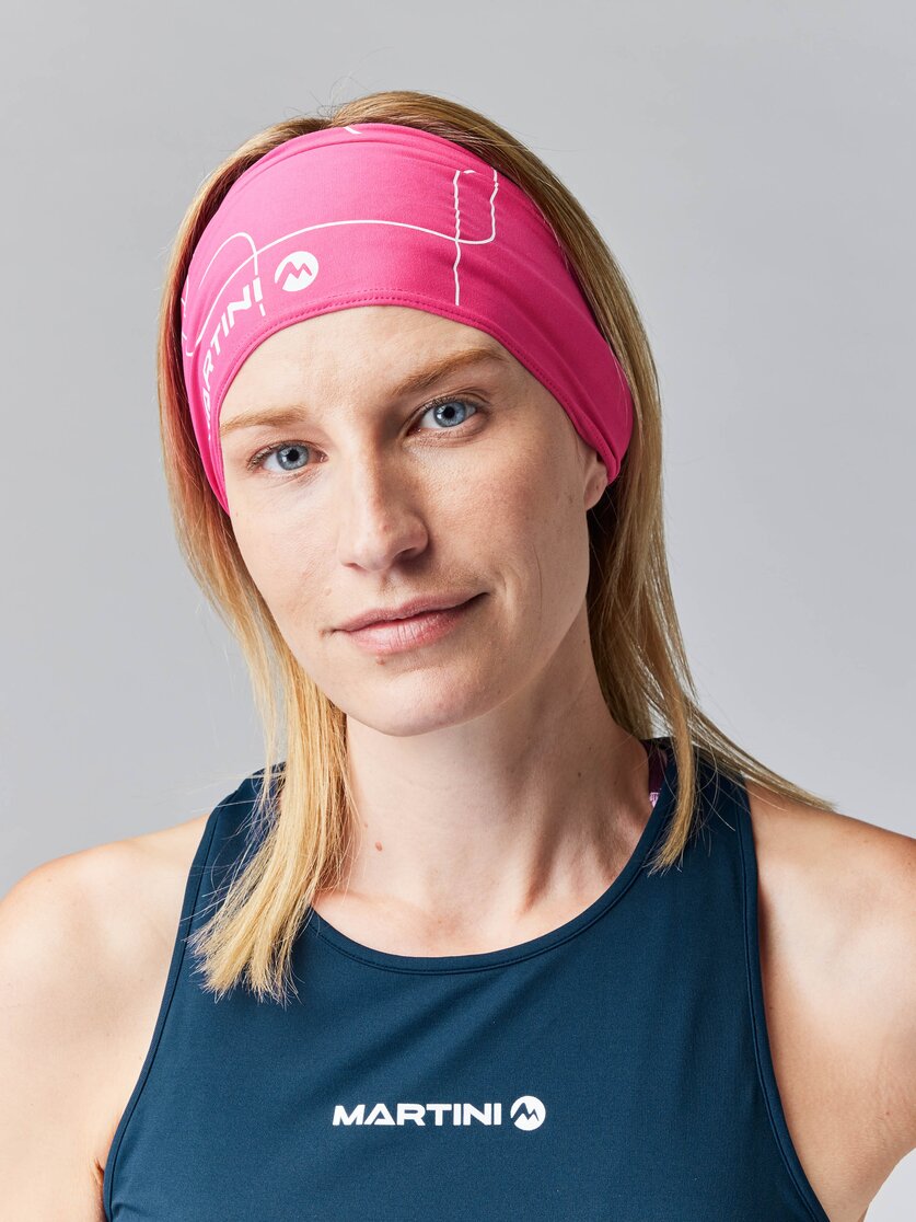 Martini Sportswear - VIA Hairband W - Hairbands in mosstone - Detail 1 - Women