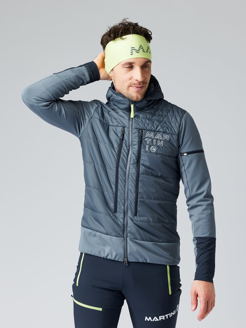 Martini Sportswear - OUTRANK - Hybridjacken in black - Vorderansicht Model - Herren