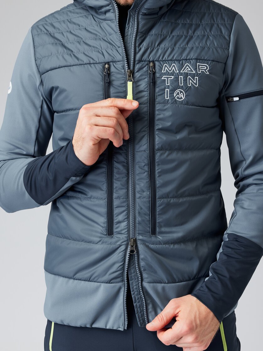 Martini Sportswear - OUTRANK - Hybridjacken in black - Detail 1 - Herren
