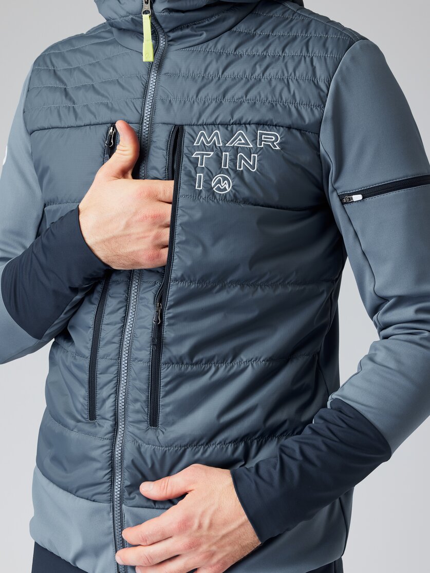 Martini Sportswear - OUTRANK - Hybridjacken in black - Detail 2 - Herren
