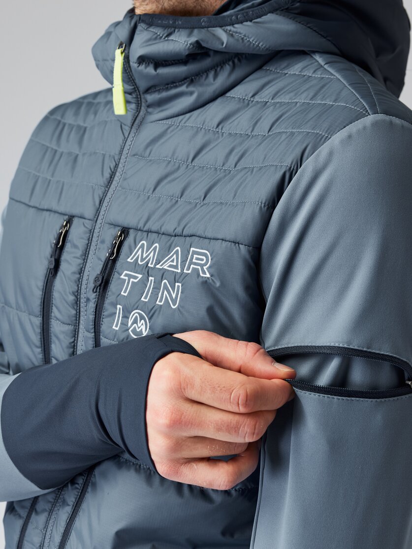Martini Sportswear - OUTRANK - Hybridjacken in black - Detail 4 - Herren