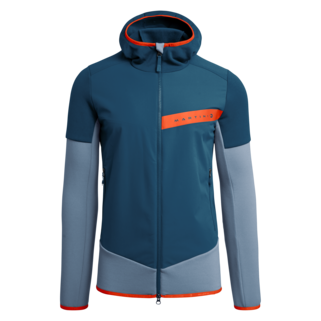 Martini Sportswear - CHROME - Hybrid jackets in poseidon-moon - front view - Men