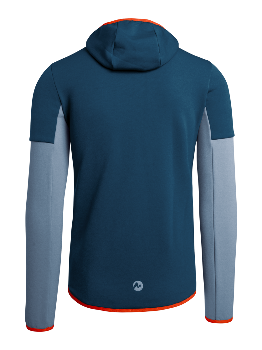 Martini Sportswear - CHROME - Hybrid jackets in poseidon-moon - rear view - Men