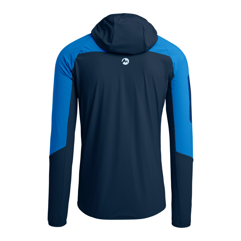 Martini Sportswear - QUANTUM - Hybrid jackets in ink-true navy - rear view - Men