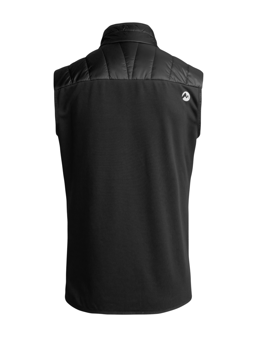 Martini Sportswear - GLACIER - Gilet in black - vista posteriore - Uomo