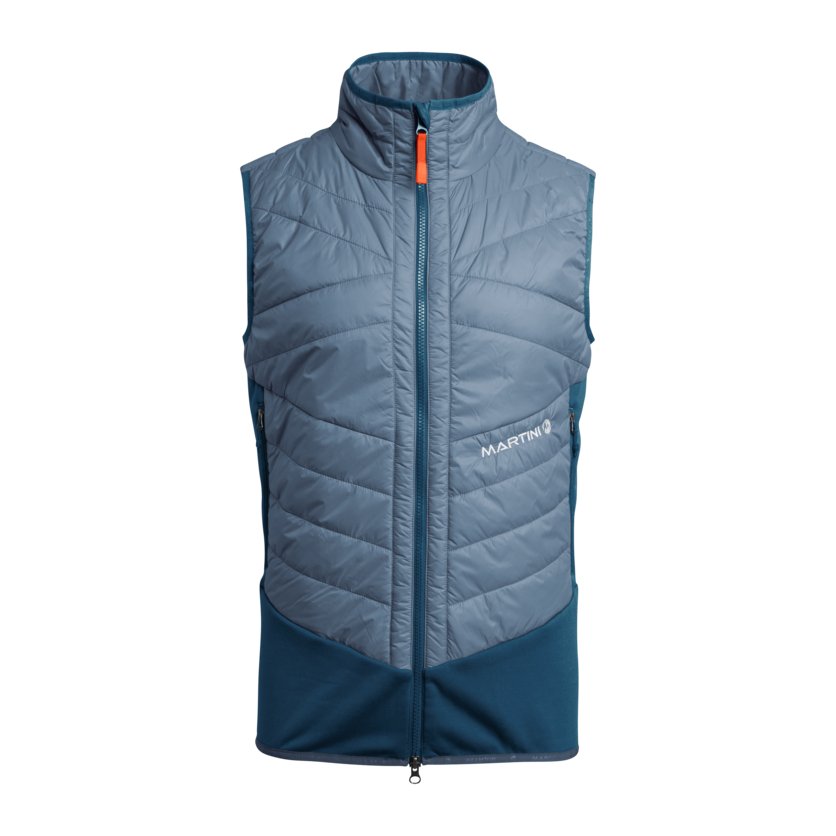 Martini Sportswear - GLACIER - Outdoor vests in moon-poseidon - front view - Men