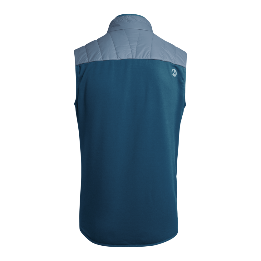 Martini Sportswear - GLACIER - Outdoor vests in moon-poseidon - rear view - Men