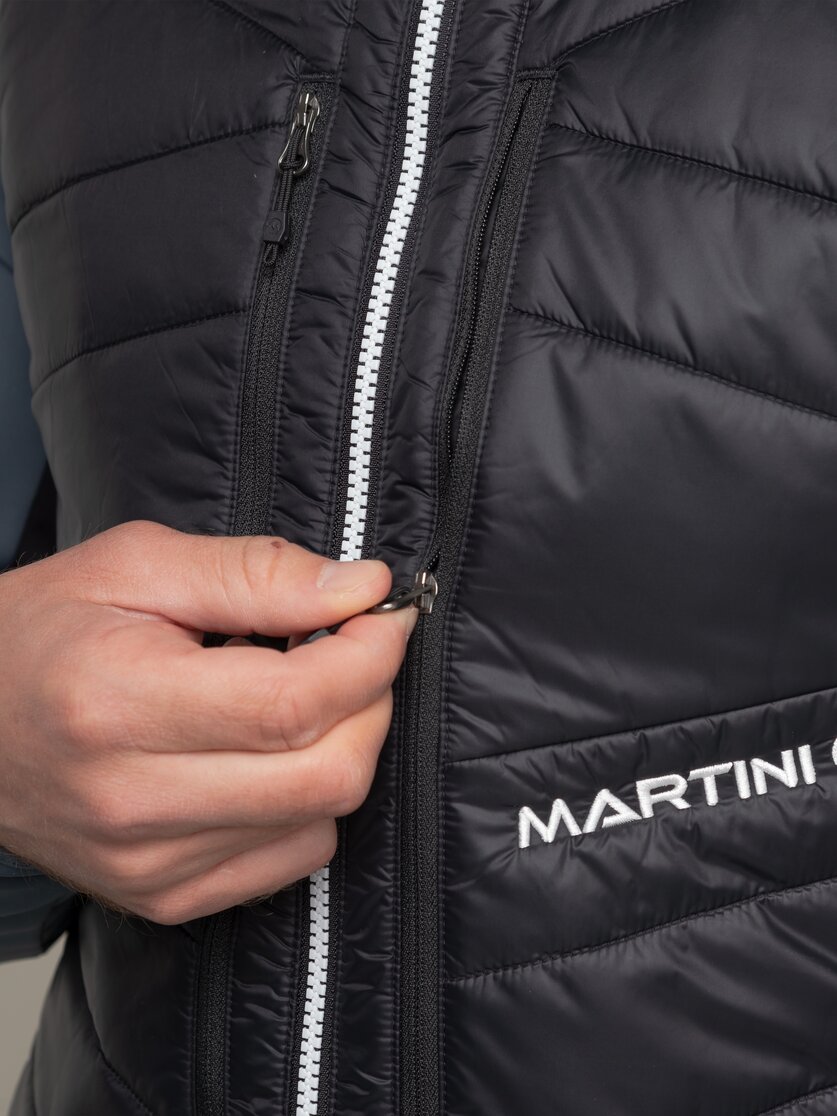 Martini Sportswear - GLACIER - Gilet in black - Dettaglio 2 - Uomo
