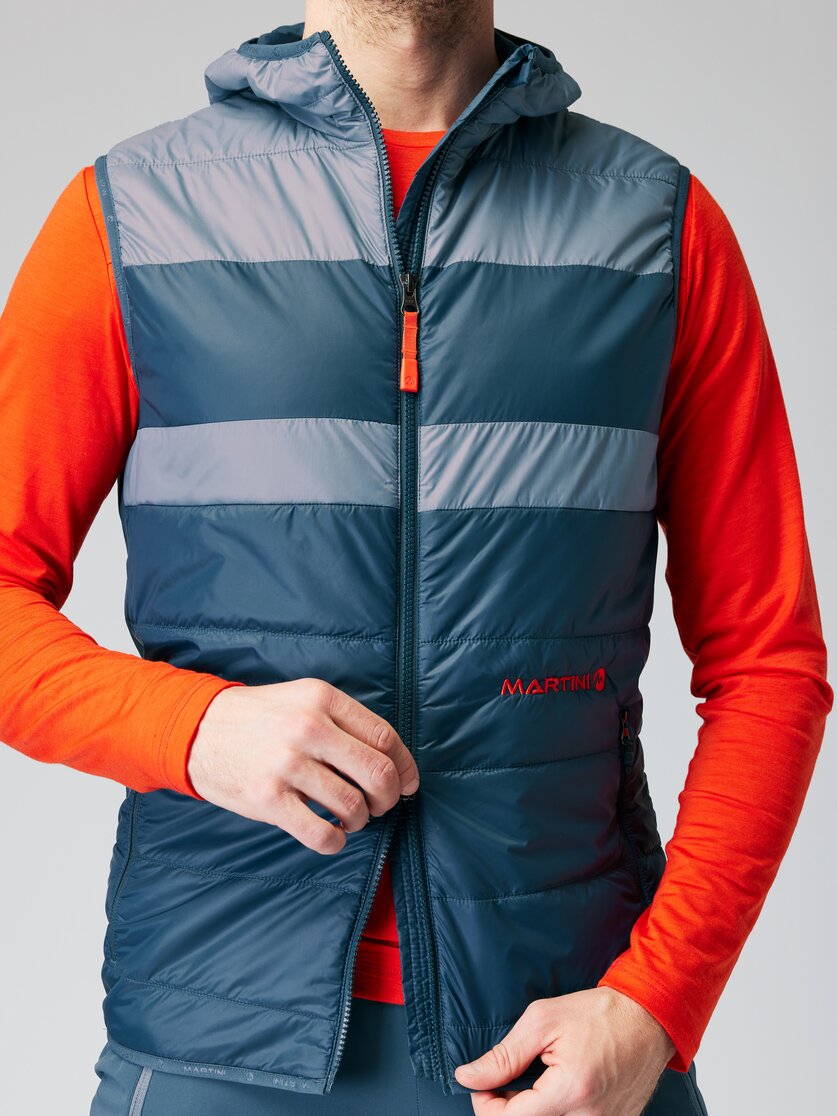 Martini Sportswear - GIANT - Outdoor vests in black - Detail 1 - Men