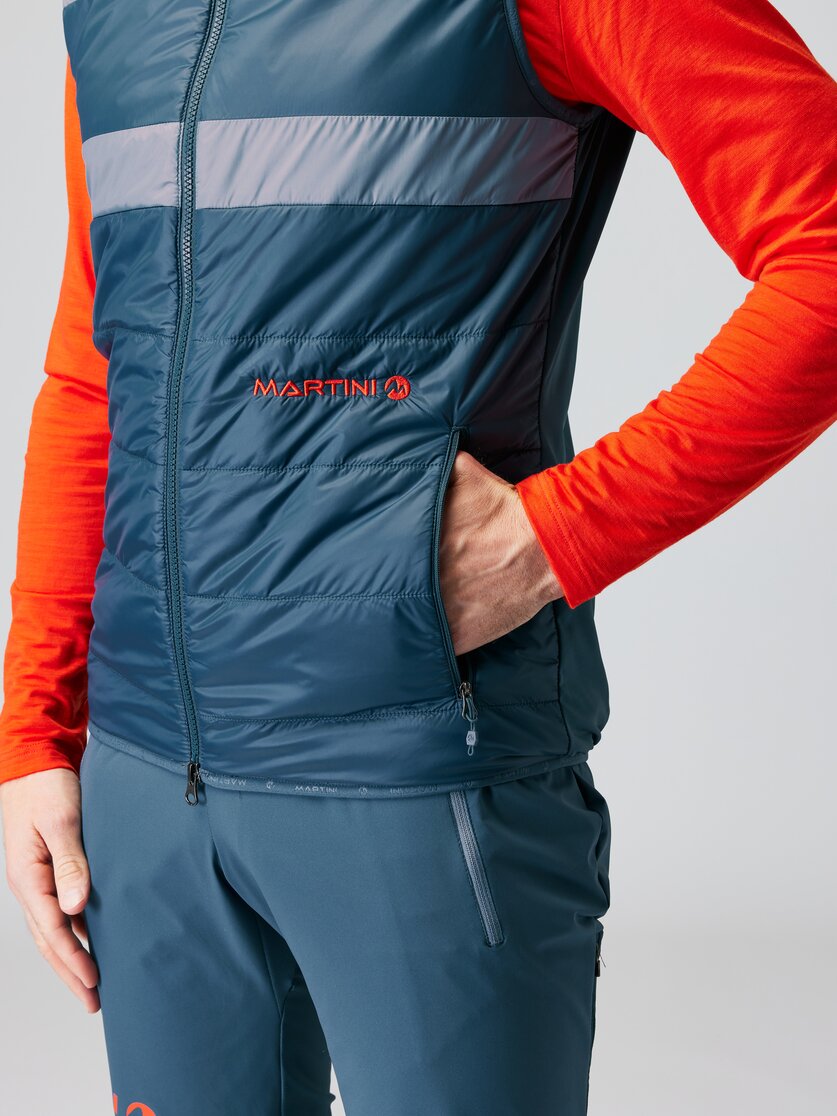 Martini Sportswear - GIANT - Outdoor vests in black - Detail 2 - Men