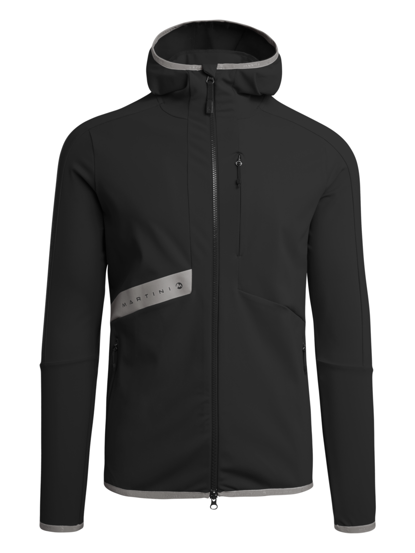 Martini Sportswear - FEEL.FREE - Midlayers in black-carbon - Vorderansicht - Herren