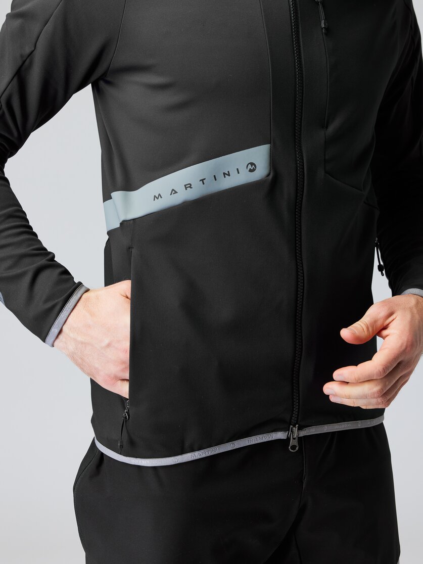 Martini Sportswear - FEEL.FREE - Midlayers in black-carbon - Detail 2 - Herren