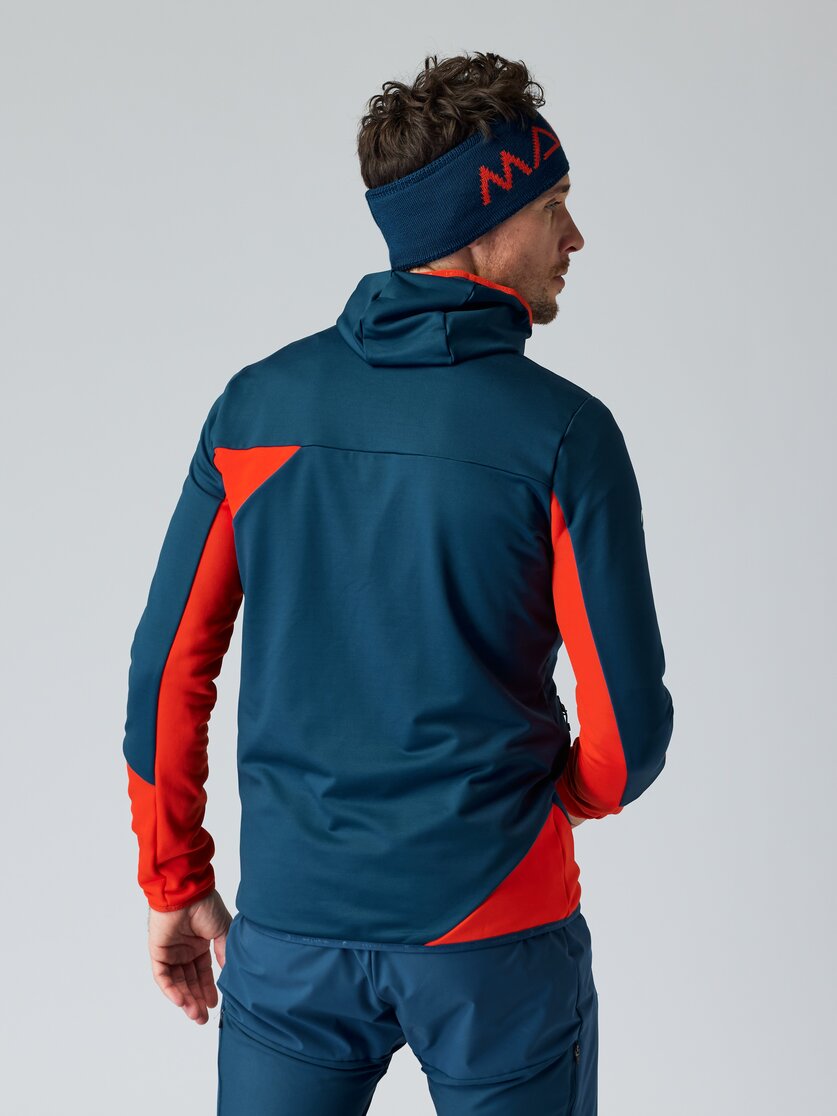 Martini Sportswear - DOLOMITI - Midlayers in black - rear view model - Men