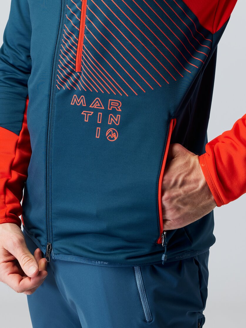 Martini Sportswear - DOLOMITI - Midlayers in black - Detail 2 - Men