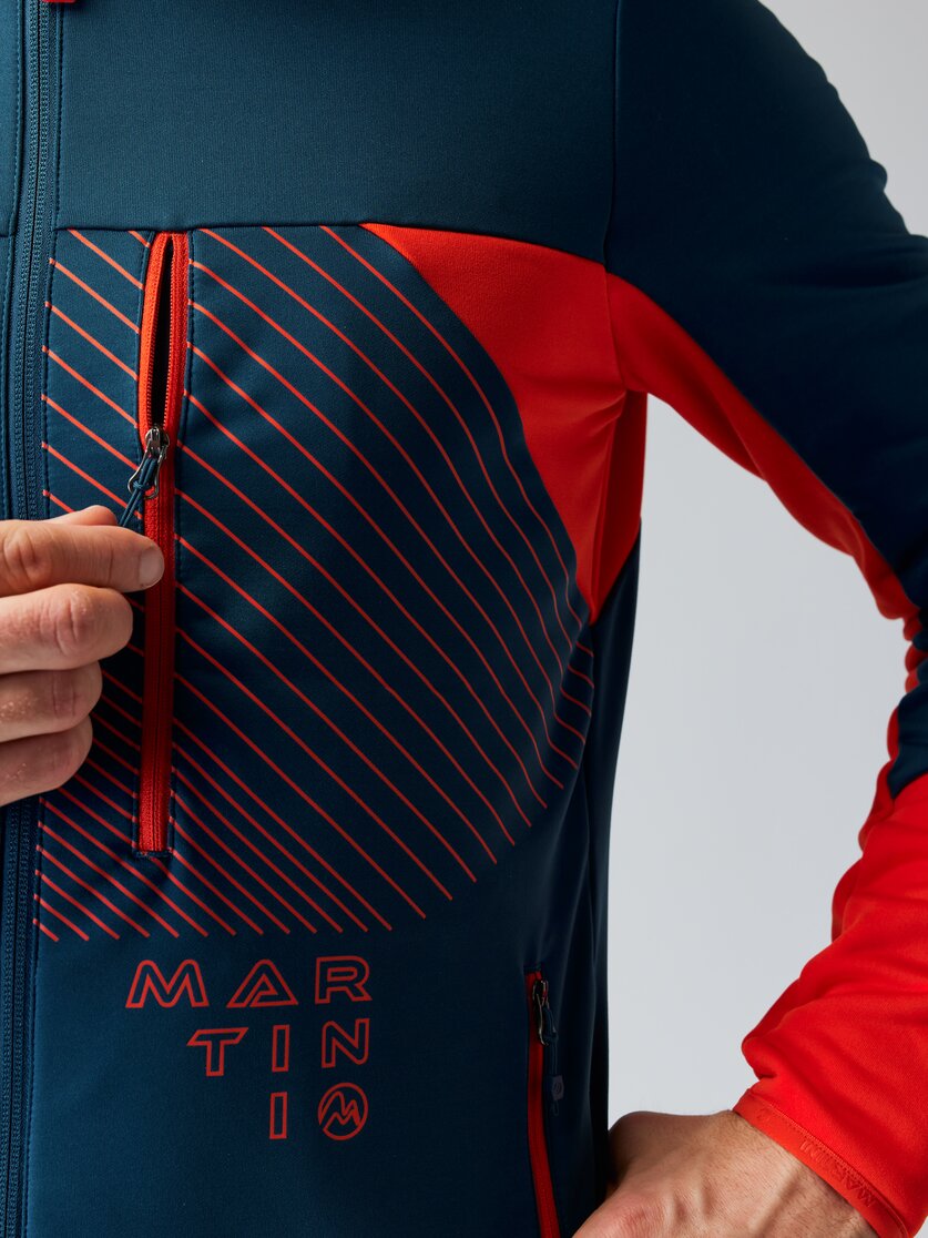 Martini Sportswear - DOLOMITI - Midlayers in black - Detail 4 - Men