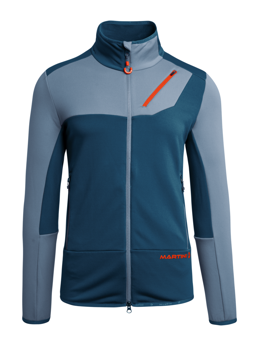Martini Sportswear - BURN - Fleecejacke in poseidon-moon - Vorderansicht - Herren