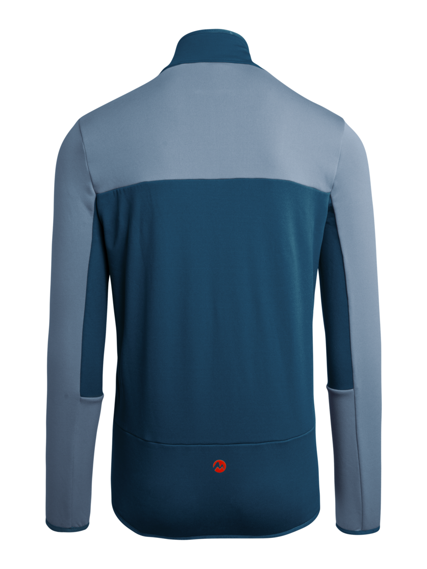 Martini Sportswear - BURN - Fleecejacke in poseidon-moon - Rückansicht - Herren