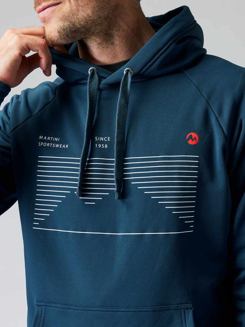 Martini Sportswear - LET'S GO_MTN - Hoodies in black - Detail 1 - Men