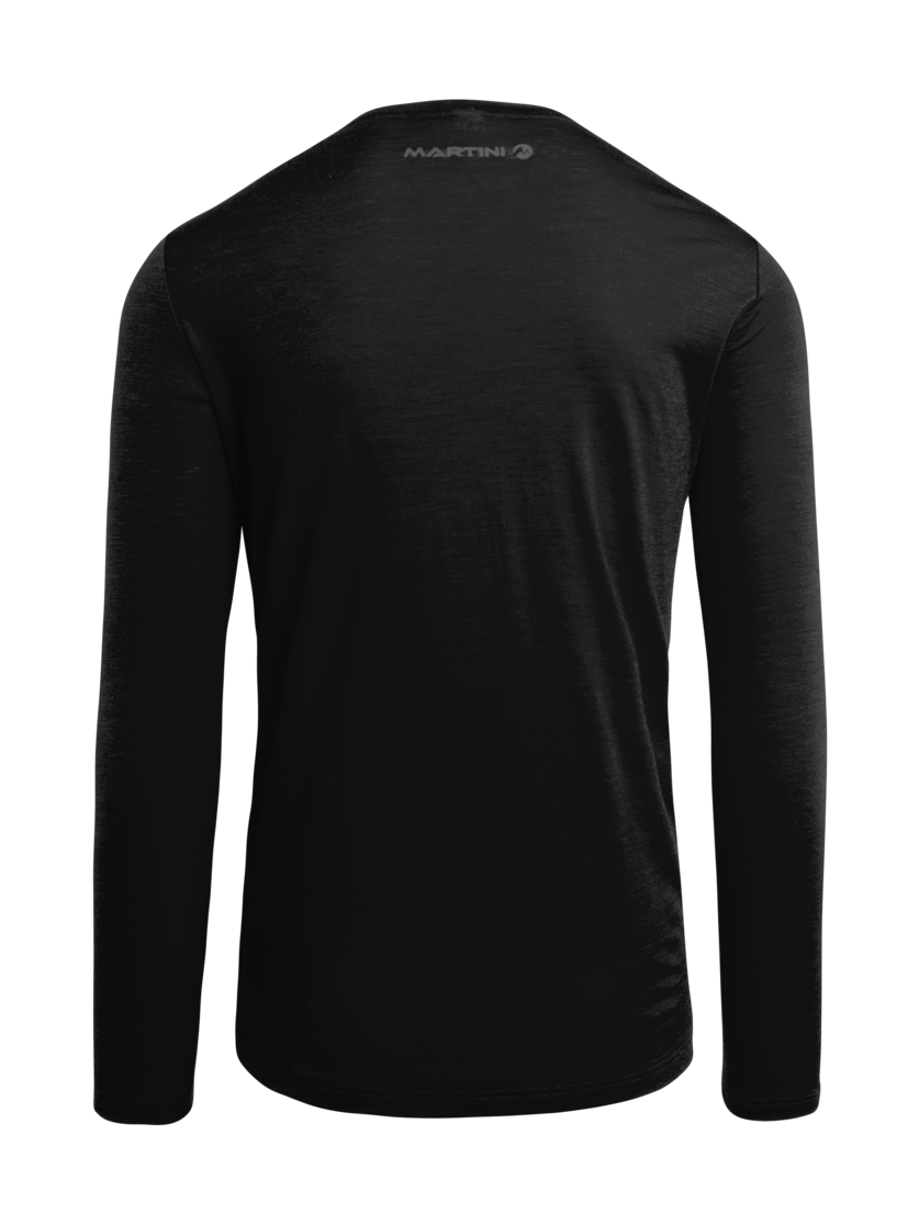 Martini Sportswear - DEFIANCE - Maglie a maniche lunghe in black-carbon - vista posteriore - Uomo