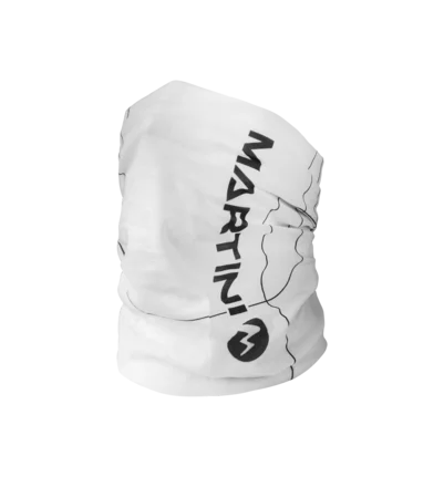 Martini Sportswear - ALL PASSION_S233 Tube Uni - Scaldacollo in white - vista frontale - Unisex
