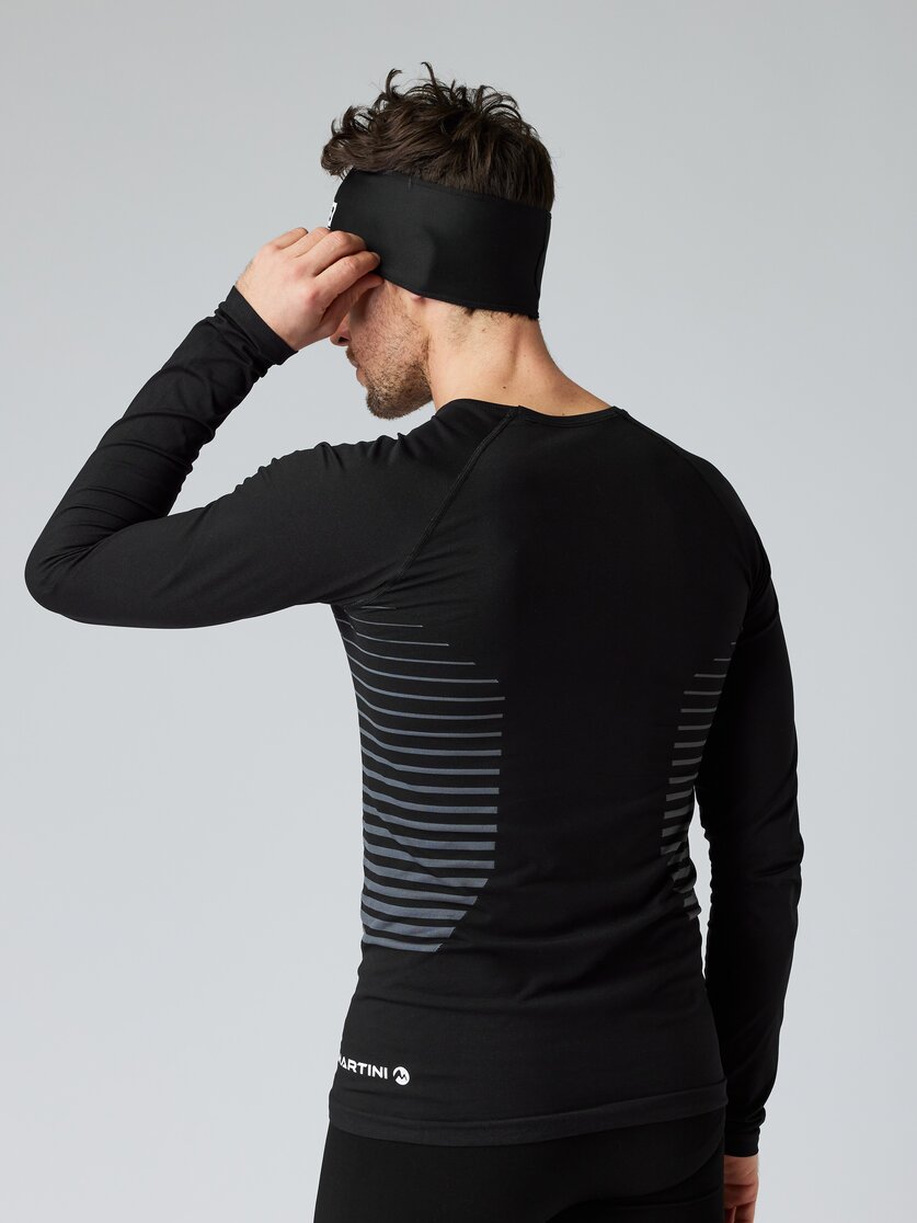 Martini Sportswear - DROP - Longsleeves in black - Detail 11 - Men