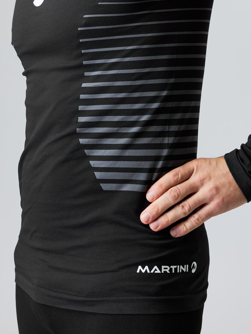Martini Sportswear - DROP - Longsleeves in black - Detail 13 - Men