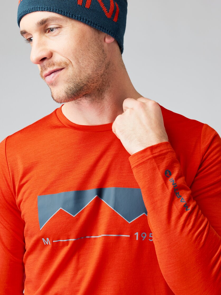 Martini Sportswear - ELEMENTAR - Langarmshirts in black - Detail 1 - Herren