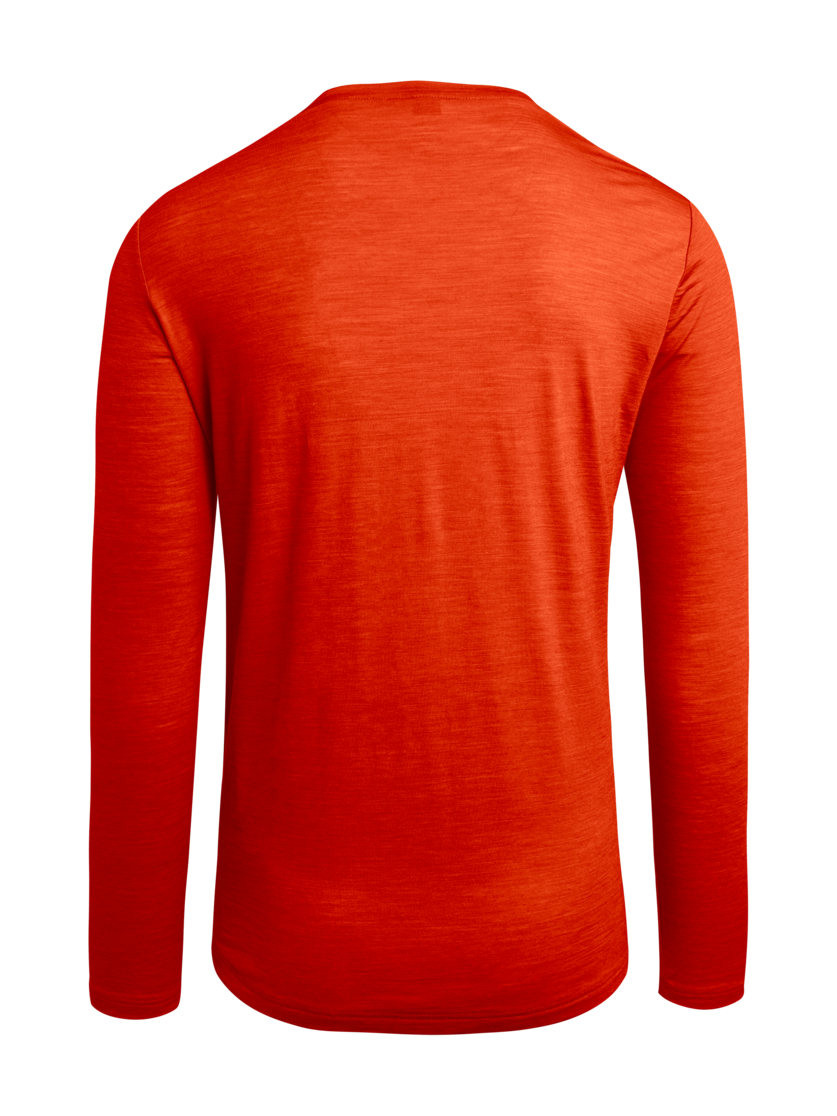 Martini Sportswear - ELEMENTAR - Langarmshirts in lava - Rückansicht - Herren