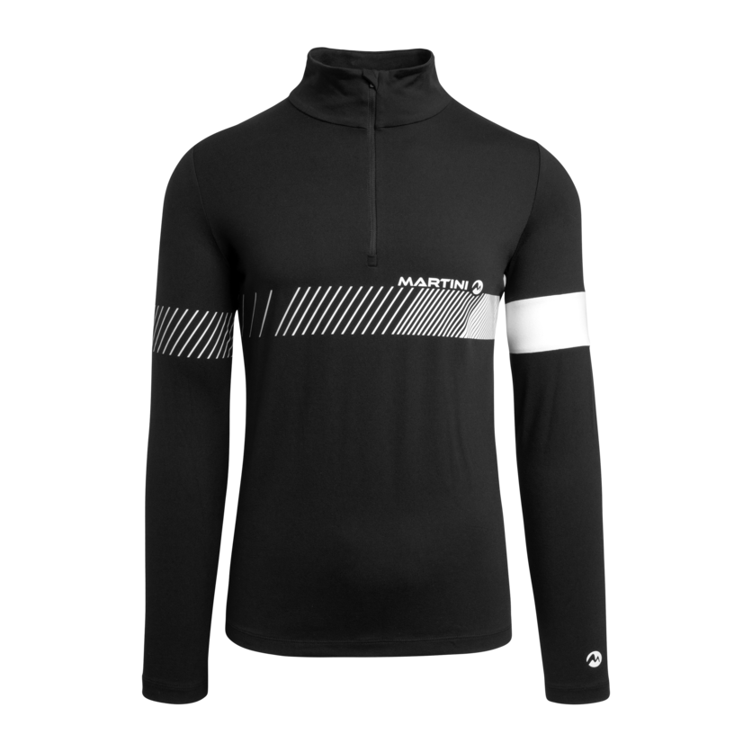Martini Sportswear - PINNACLE - Maglie a maniche lunghe in black-white - vista frontale - Uomo
