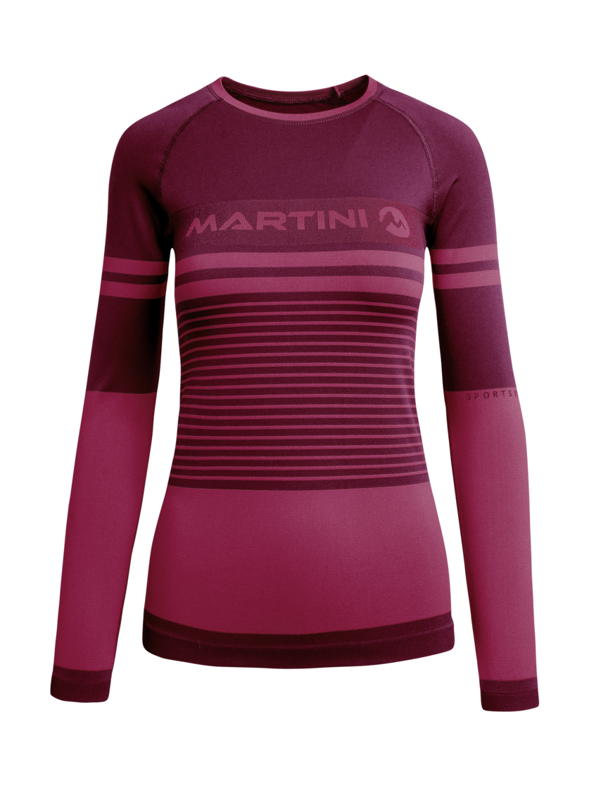 Martini Sportswear - HI.DRY_T1 - Funktionswäsche - Oberteil in plume-hollyhock - Vorderansicht - Damen