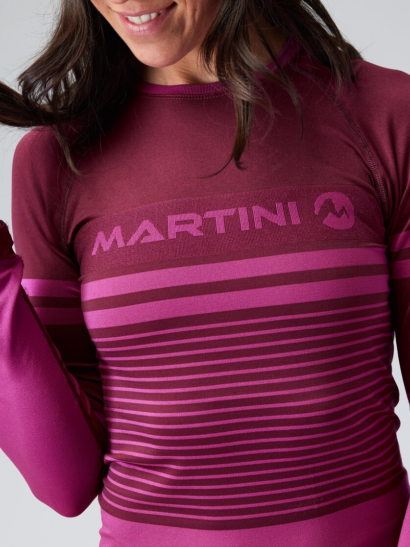 Martini Sportswear - HI.DRY_T1 - Funktionswäsche - Oberteil in black-white - Detail 1 - Damen
