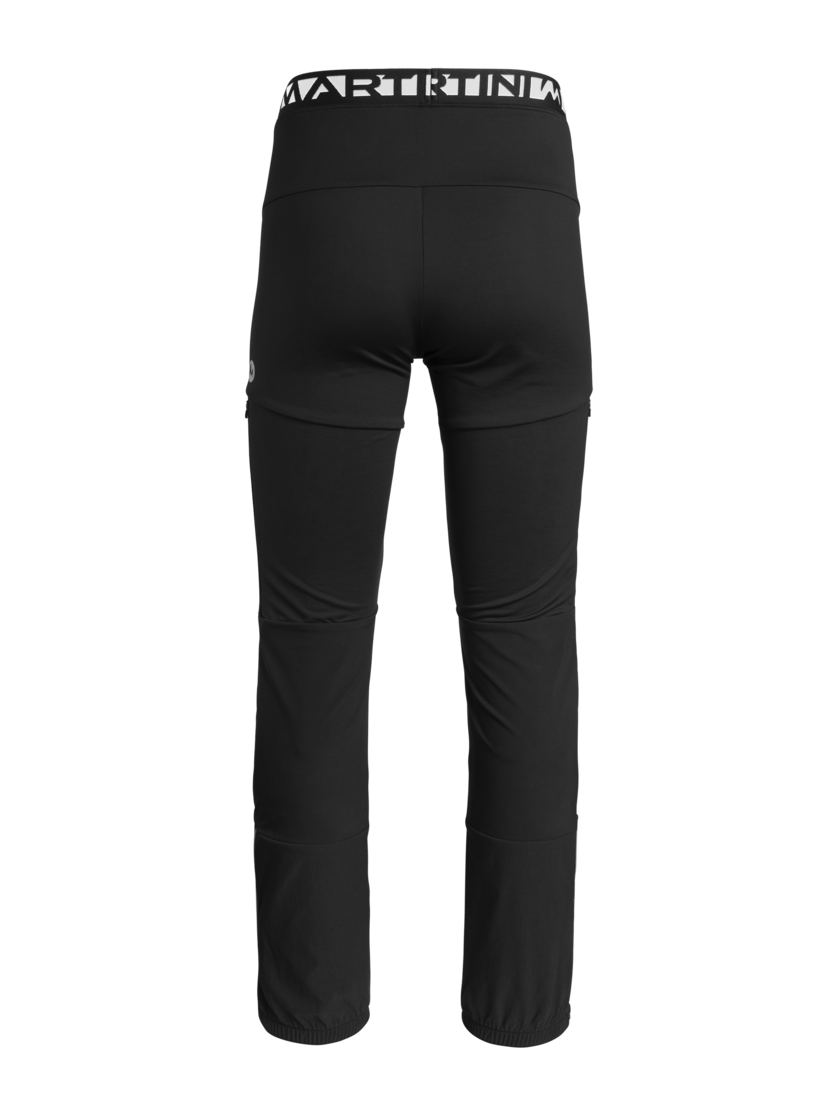 Martini Sportswear - HAUTE ROUTE - Long pants in black-lava - rear view - Men