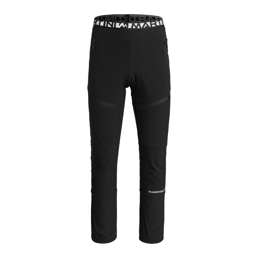 Martini Sportswear - HAUTE ROUTE - Long pants in black - front view - Men