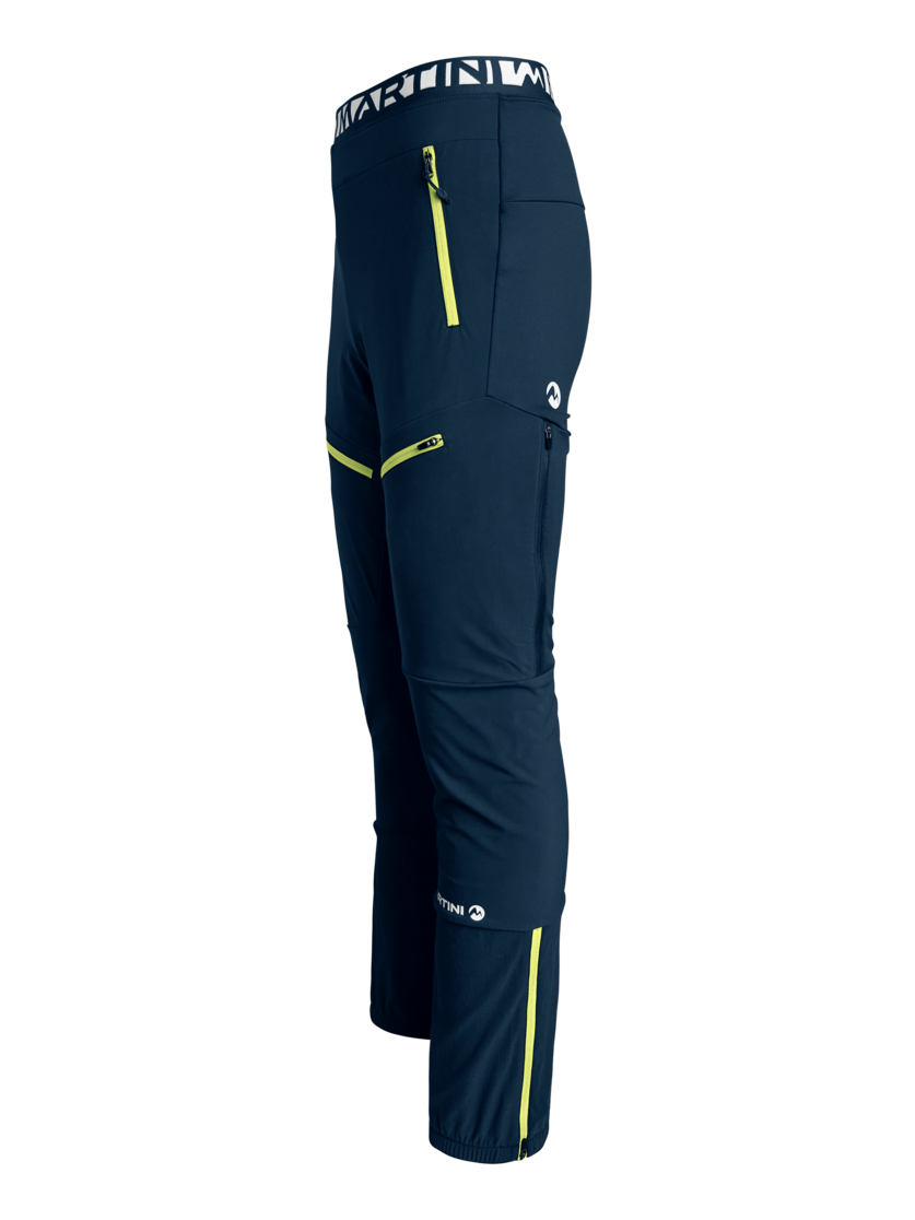 Martini Sportswear - HAUTE ROUTE - Pantaloni lunghi in true navy-daiquiri - vista laterale - Uomo