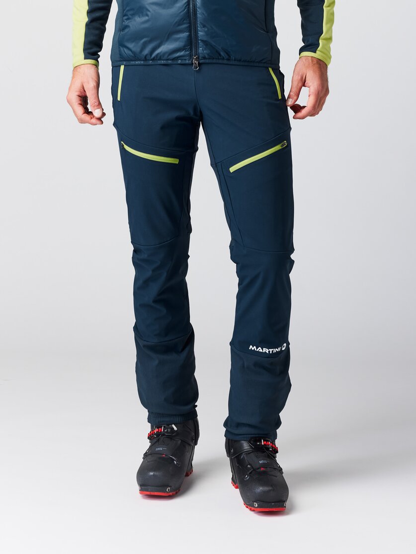 Martini Sportswear - HAUTE ROUTE - Lange Hosen in black - Vorderansicht Model - Herren