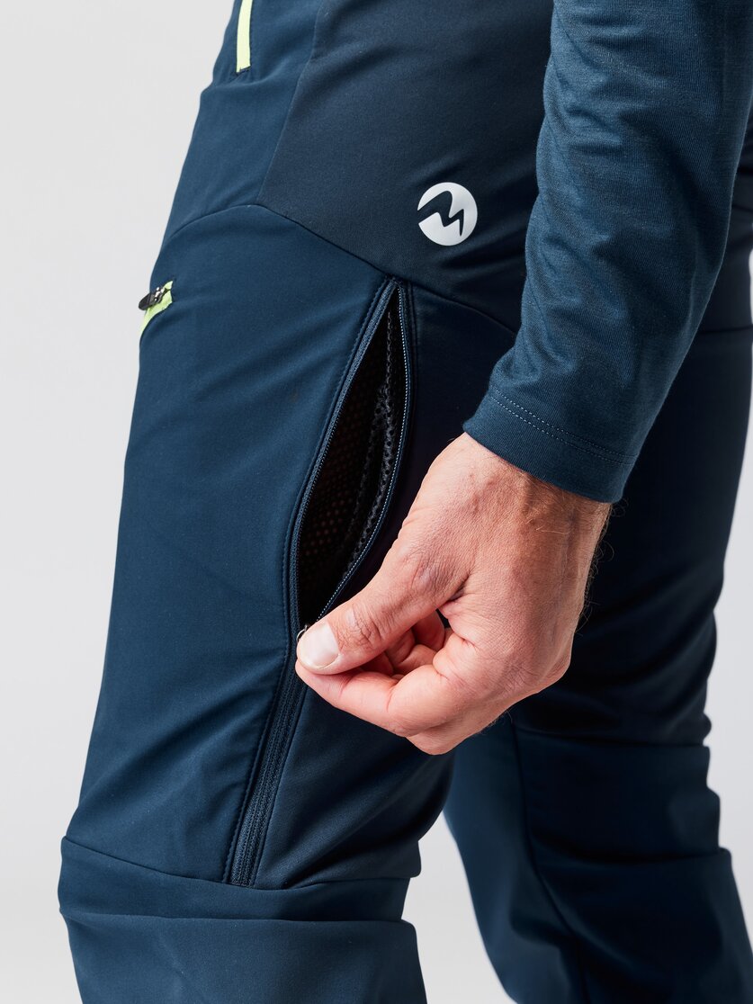 Martini Sportswear - HAUTE ROUTE - Lange Hosen in black - Detail 2 - Herren