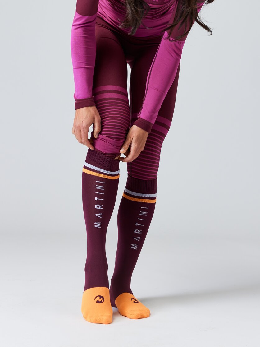 Martini Sportswear - HI.DRY_P1 - Baselayer - bottoms in black-white - Detail 1 - Women