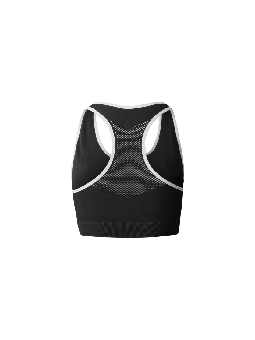 Martini Sportswear - WANTED Bra Seamless W - Sport BHs in black - Rückansicht - Damen