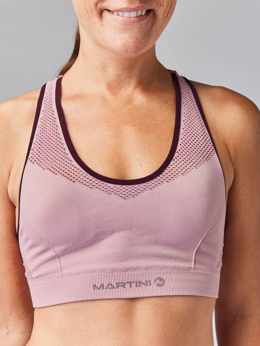Martini Sportswear - WANTED Bra Seamless W - Sport BHs in black - Detail 1 - Damen