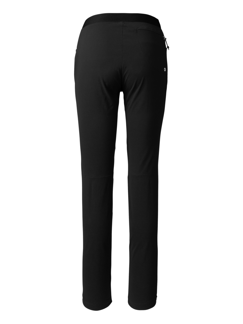 Martini Sportswear - ALPMATE Pants W "K" - Pantaloni lunghi a taglio corto in black - vista posteriore - Donna