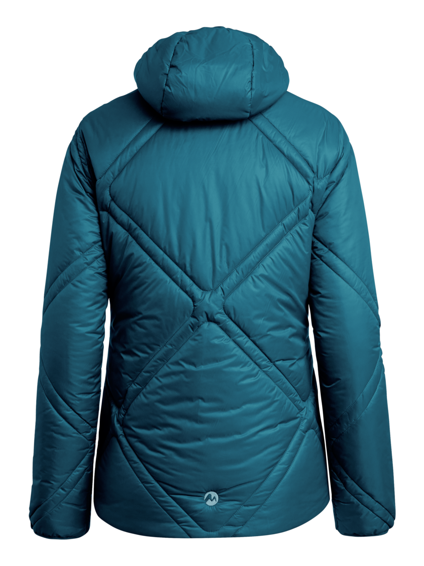 Martini Sportswear - BROAD.PEAK - Primaloft & Gloft Jacken in lake-ice - Rückansicht - Damen