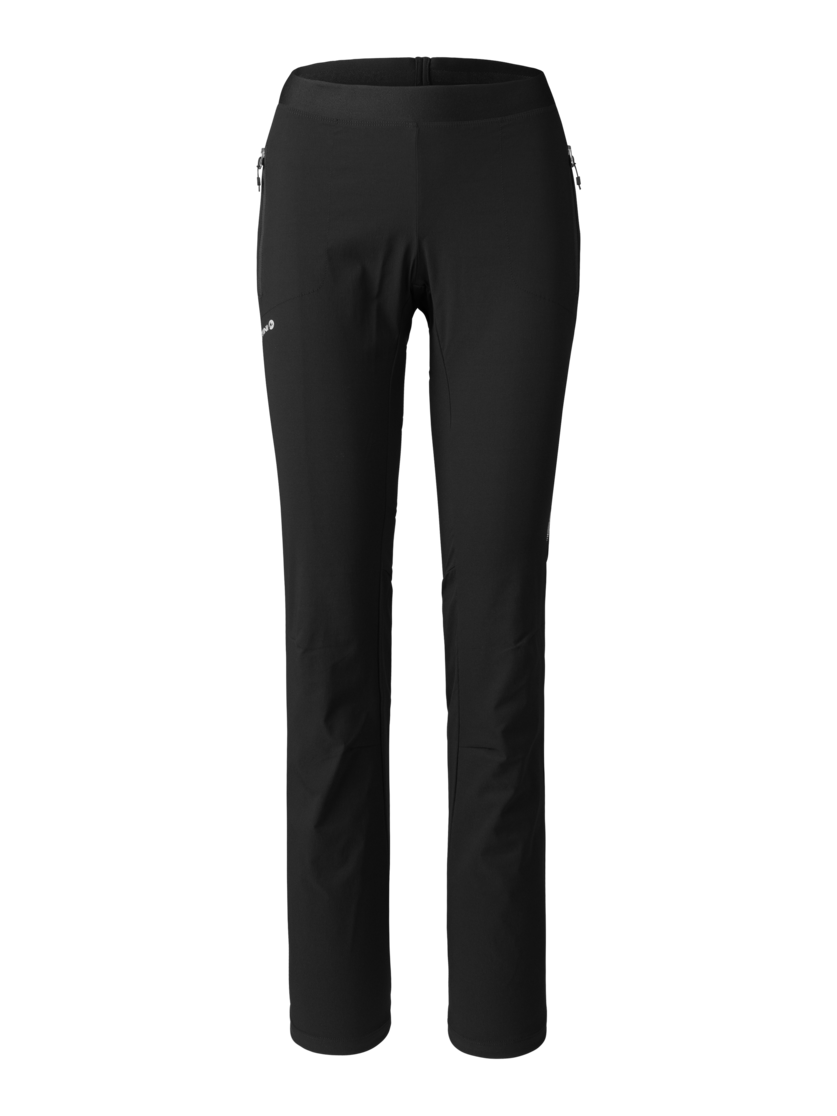 Martini Sportswear - HILLCLIMB Pants W "L" - Pantaloni lunghi a taglio lungo in black - vista frontale - Donna