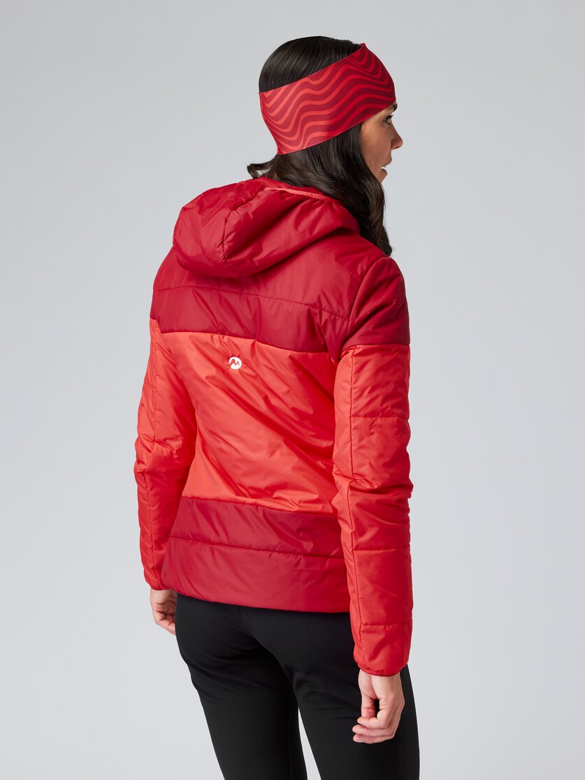 Martini Sportswear - DELIGHT - Primaloft & Gloft Jackets in lake-ice - rear view model - Women