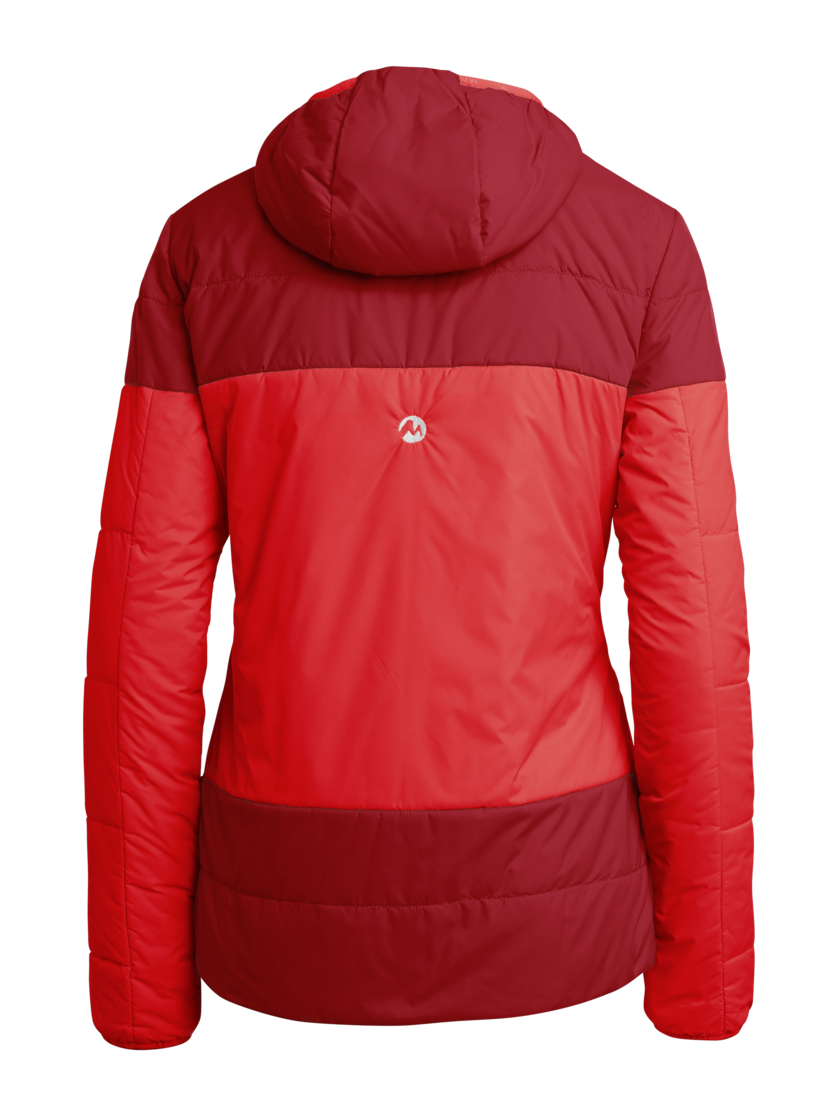Martini Sportswear - DELIGHT - Primaloft & Gloft Jackets in passion-scooter - rear view - Women