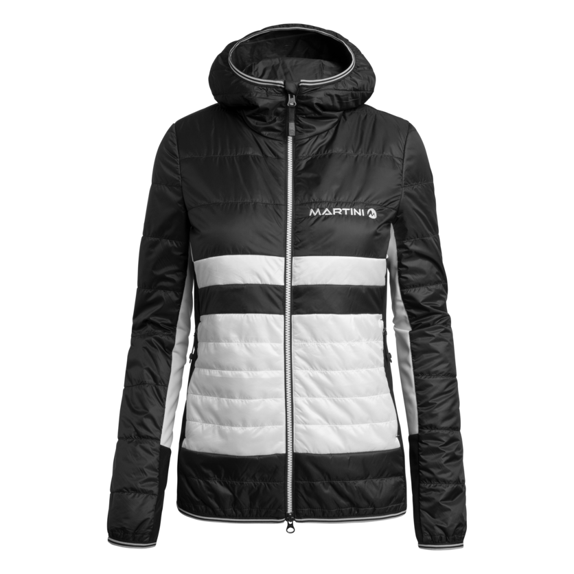 Martini Sportswear - LIBERTY - Primaloft & Gloft Jacken in black-white - Vorderansicht - Damen