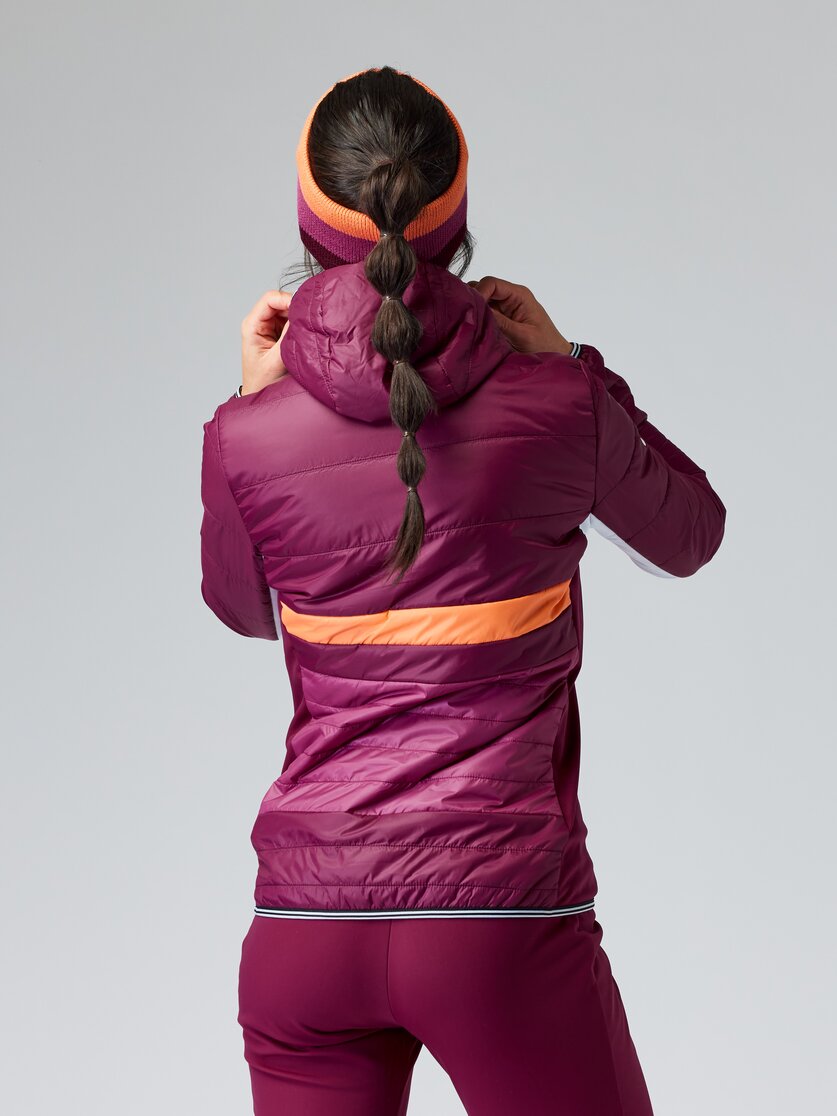 Martini Sportswear - LIBERTY - Primaloft & Gloft Jackets in true navy-lake-ice - rear view model - Women