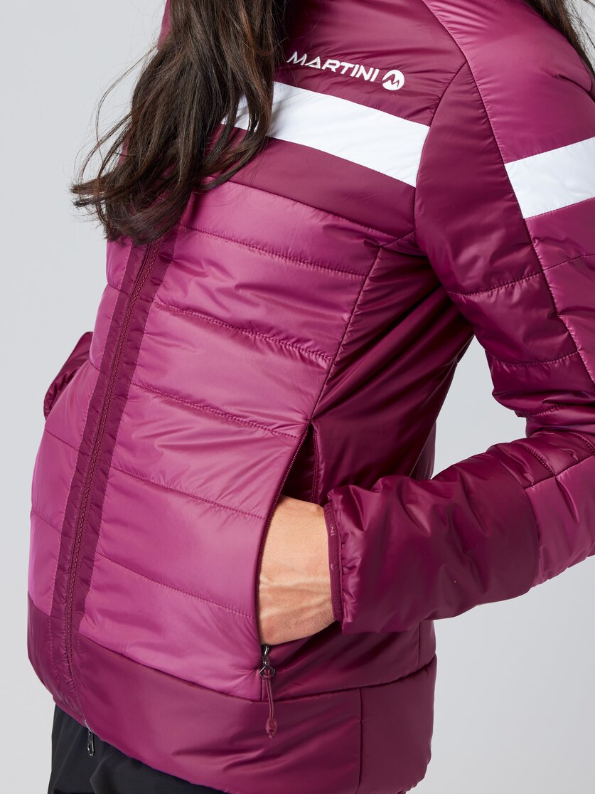 Martini Sportswear - ANETO - Primaloft & Gloft Jacken in true navy-lake-ice - Detail 1 - Damen