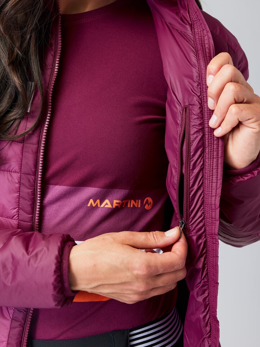 Martini Sportswear - ANETO - Primaloft & Gloft Jacken in true navy-lake-ice - Detail 2 - Damen