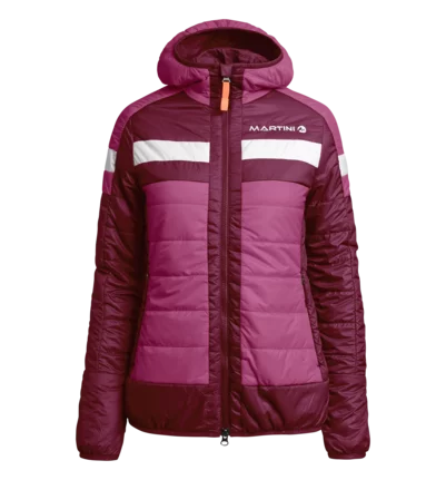 Martini Sportswear - ANETO - Primaloft & Gloft Jackets in plume-hollyhock - front view - Women