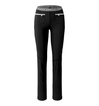 Martini Sportswear - VIA Pants W "K" - Lange Hosen in Kurzgrößen in black - Vorderansicht - Damen